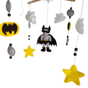 Cot Mobile - themed filt dangles