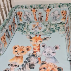 Standard Flat Cot Bumper Cover - Double Sided Print