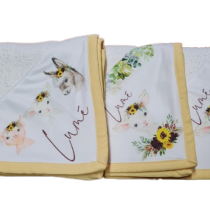 Burp Cloth Set - full size (Set of 3)