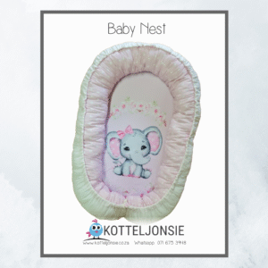 Baby Nest - Cute Pink Elephant