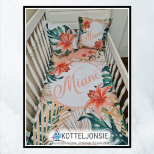 Flowers - Lilies & Forrest Foliage - Combo options or duvet only