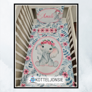 Flowers - Navy & Magenta Ellie - Combo options or duvet only